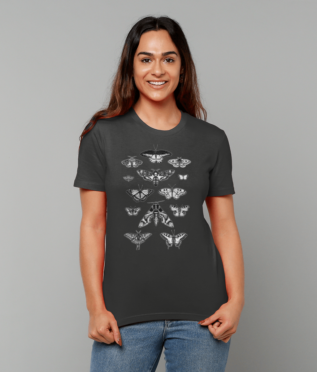 Butterflies & Moths - organic unisex t-shirt