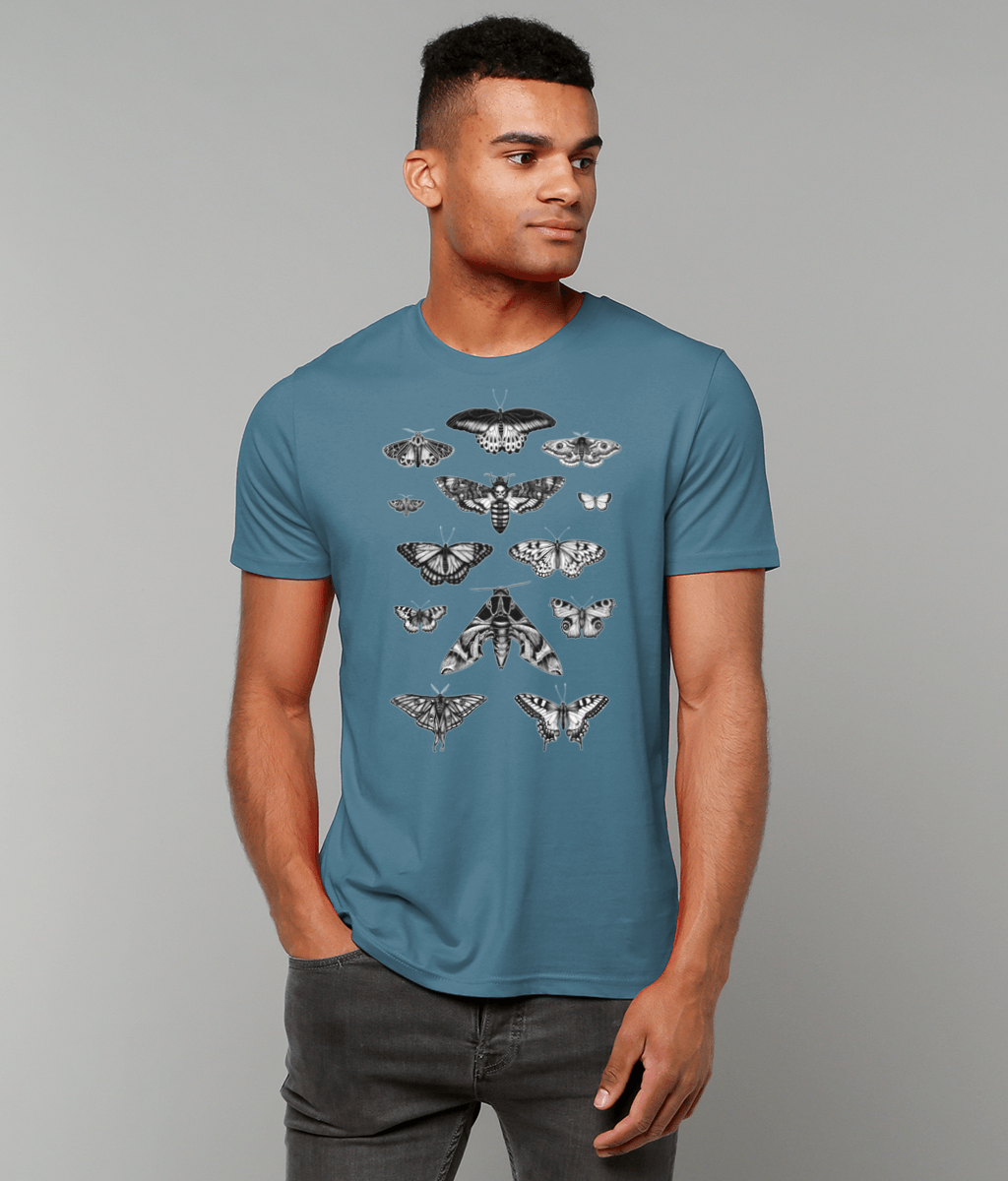 Butterflies & Moths - organic unisex t-shirt