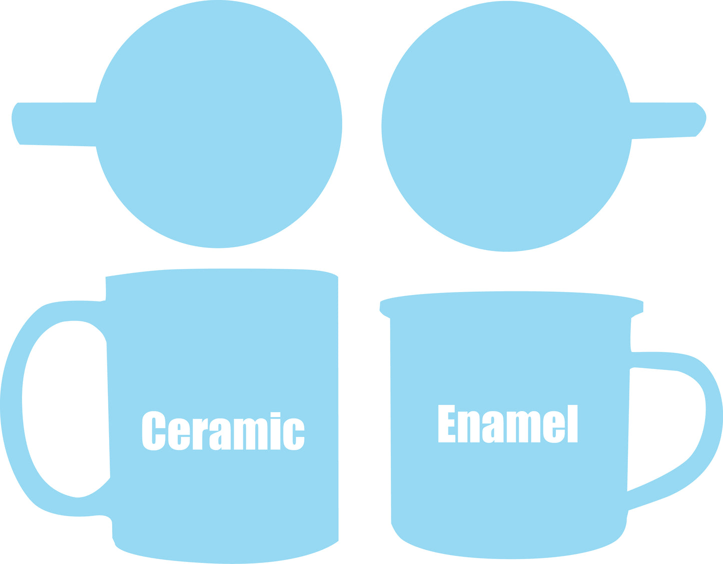 Emperor Moth - Small Enamel Mug