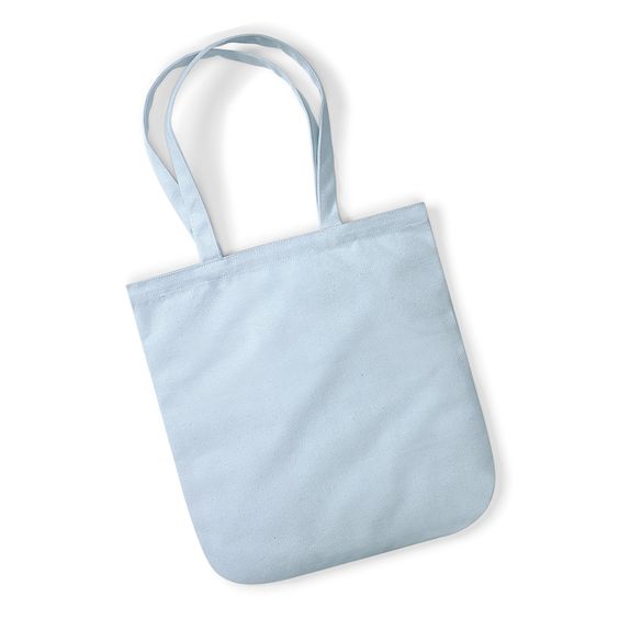 Organic Badger design tote bag.
