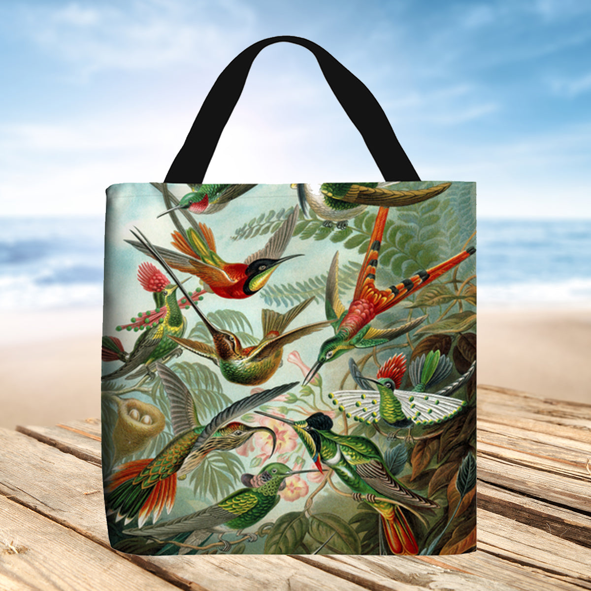 Tote Bag - Trochilidae by Ernst Haeckel