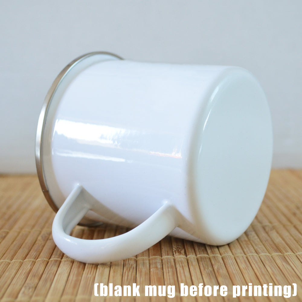Black Boots - Small Enamel Mug