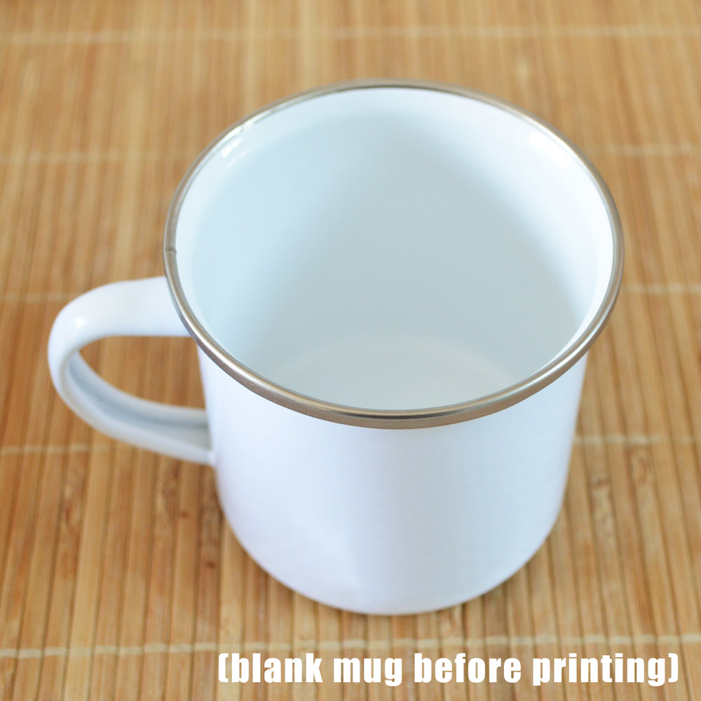 Black Boots - Small Enamel Mug