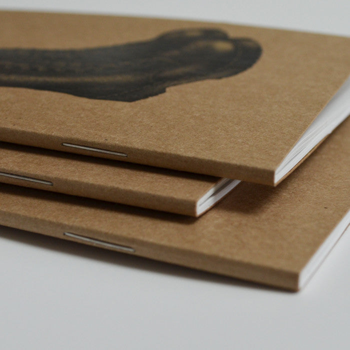 Eco-friendly A6 notebook with Hare illustration.