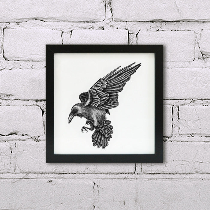 Ink Raven wall art