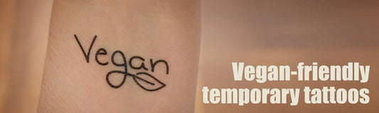 Cruelty-free temporary tattoos.