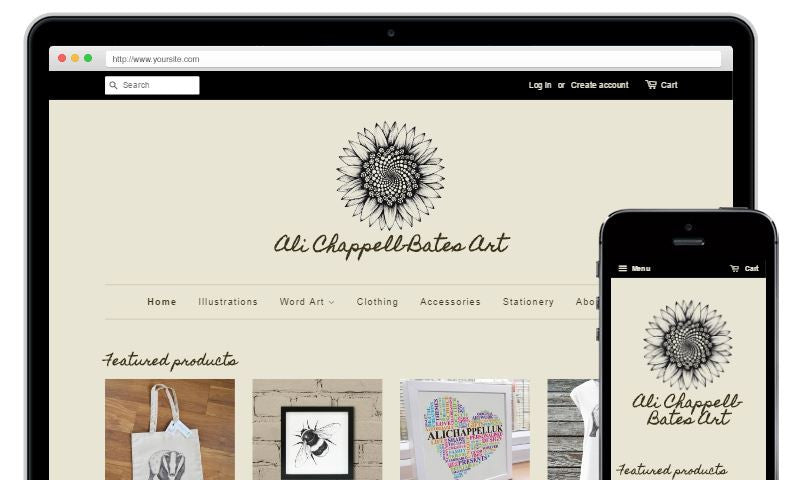 Ali Chappell-Bates Art - new website and shop