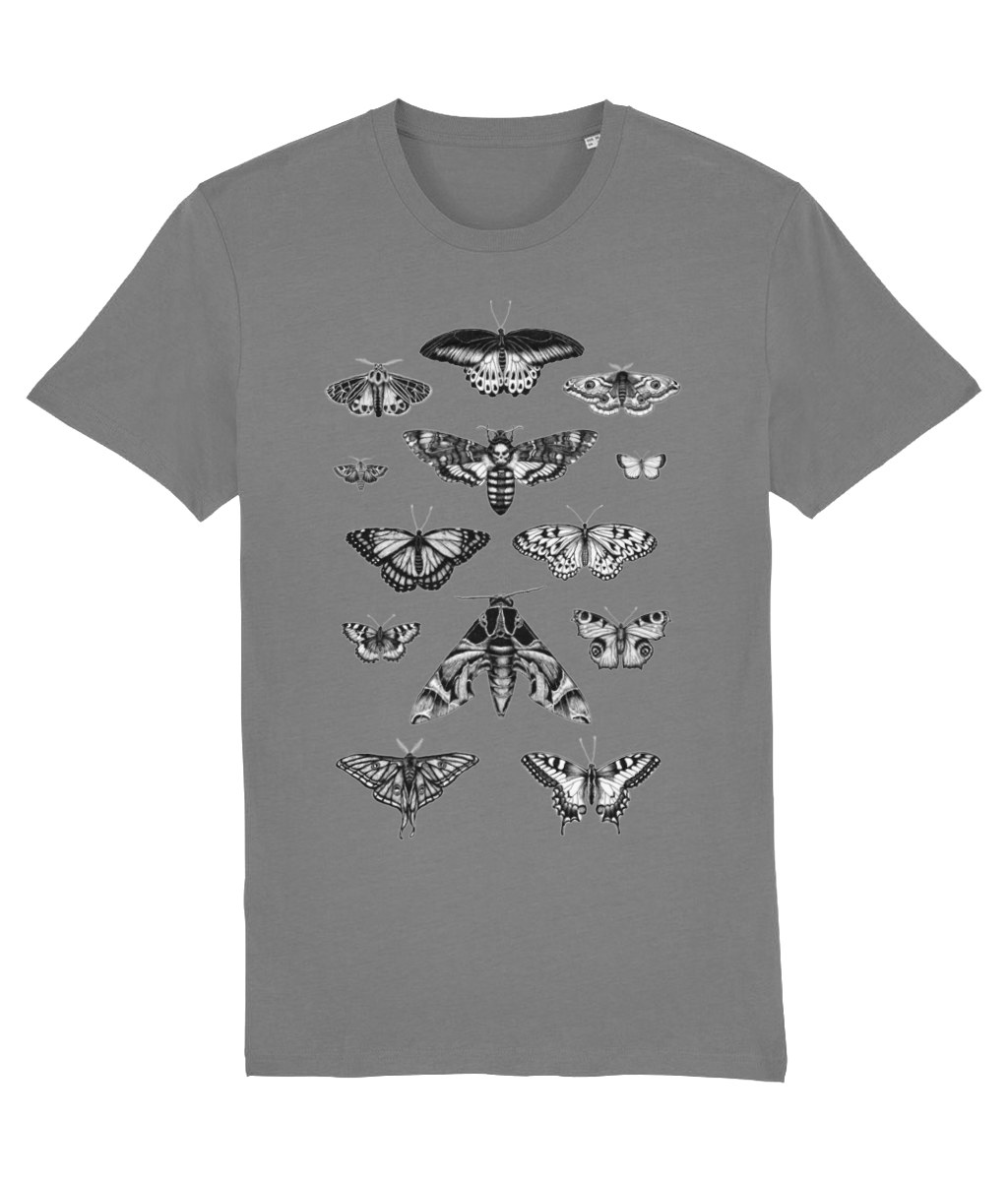 Butterflies & Moths - organic unisex t-shirt