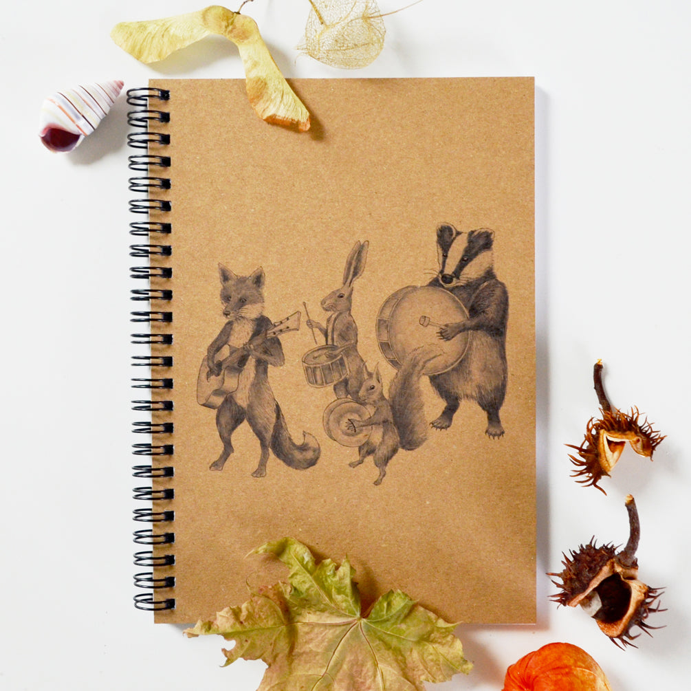 Marching Musical Animal Band - A5 Ethical Journal