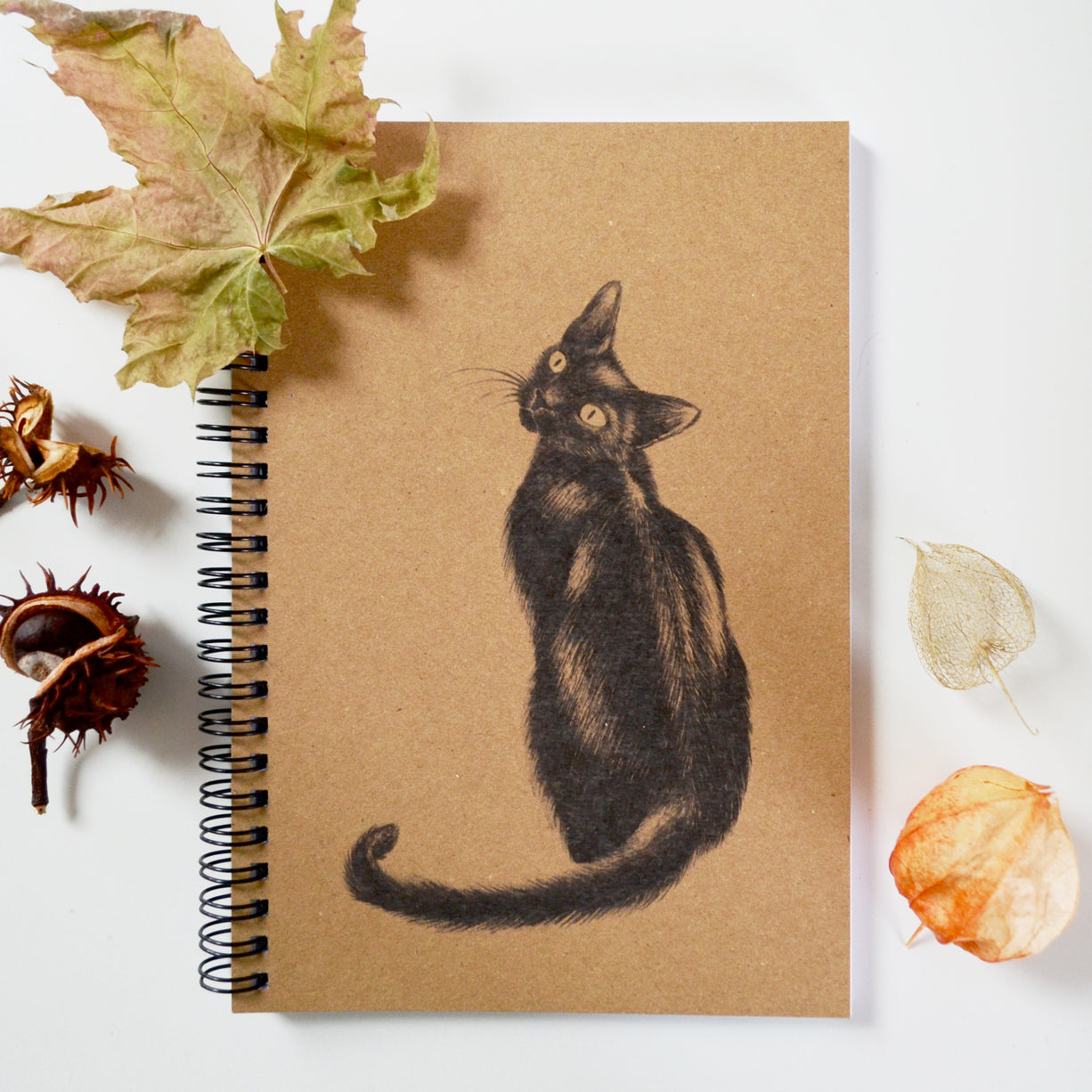 Black Cat Art - A5 Ethical Journal
