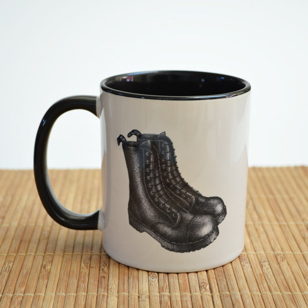 Black Boots - Ceramic Mug