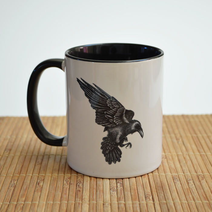 Raven Art - Ceramic Mug