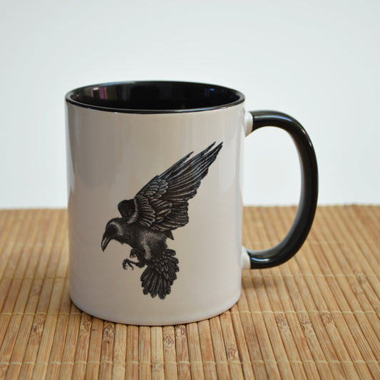 Raven Art - Ceramic Mug