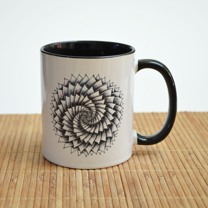 Succulent Art - Ceramic Mug