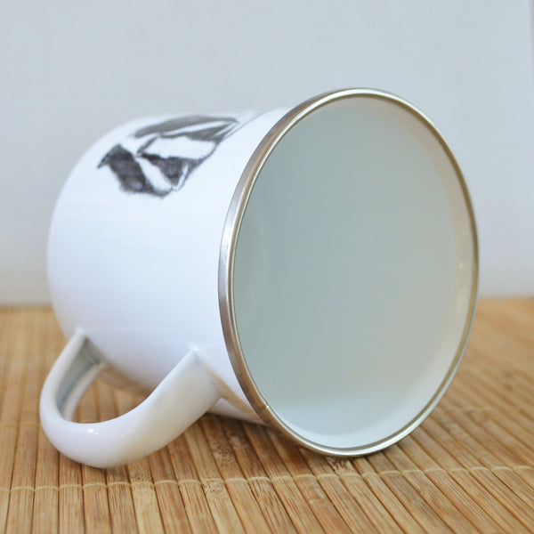 Badger - Small Enamel Mug