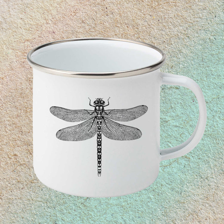 Dragonfly - Small Enamel Mug