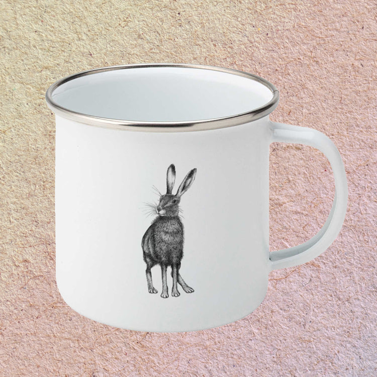 Hare - Small Enamel Mug