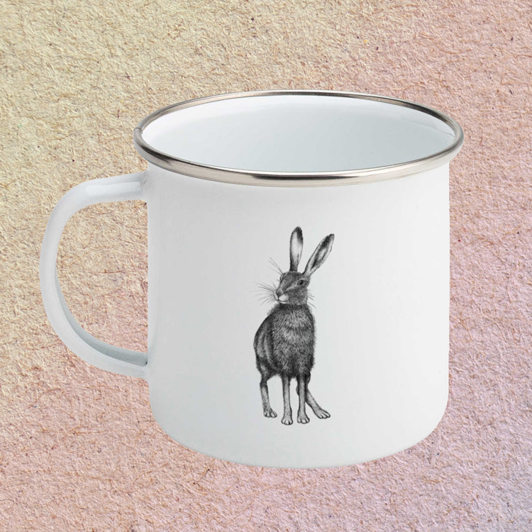 Hare - Small Enamel Mug