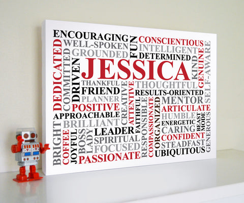Custom canvas square or rectangle.