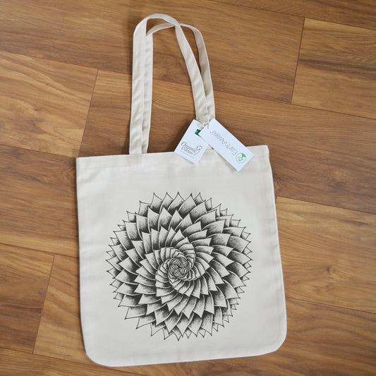 Organic Succulent tote bag