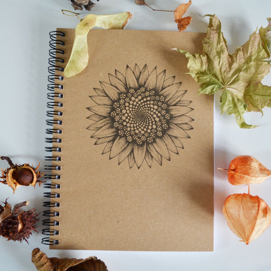 Sunflower Art - A5 Ethical Journal