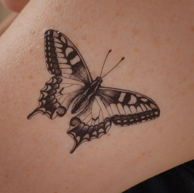 tiger swallowtail butterfly tattoo