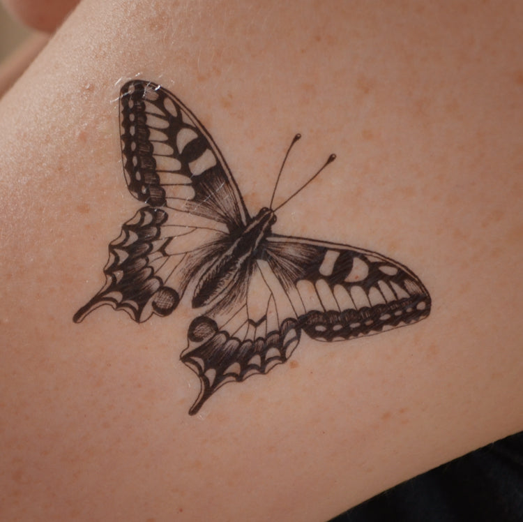 Eastern Tiger Swallowtail Butterfly Tattoo